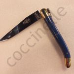 LAGUIOLE  MOREZIEN Laguiole Couteaux pliants 11 cm Tissus Compressé bleu