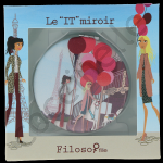 FILOSOFILLE Kit et Miroir Miroir Double CARROUSEL
