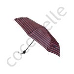 PIGANIOL  Parapluies femmes Pliant Automatique MARINIERE ROUGE / MARINE