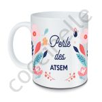 ARTICLES DE BUREAU L'école est finie Mug Perle des ATSEM