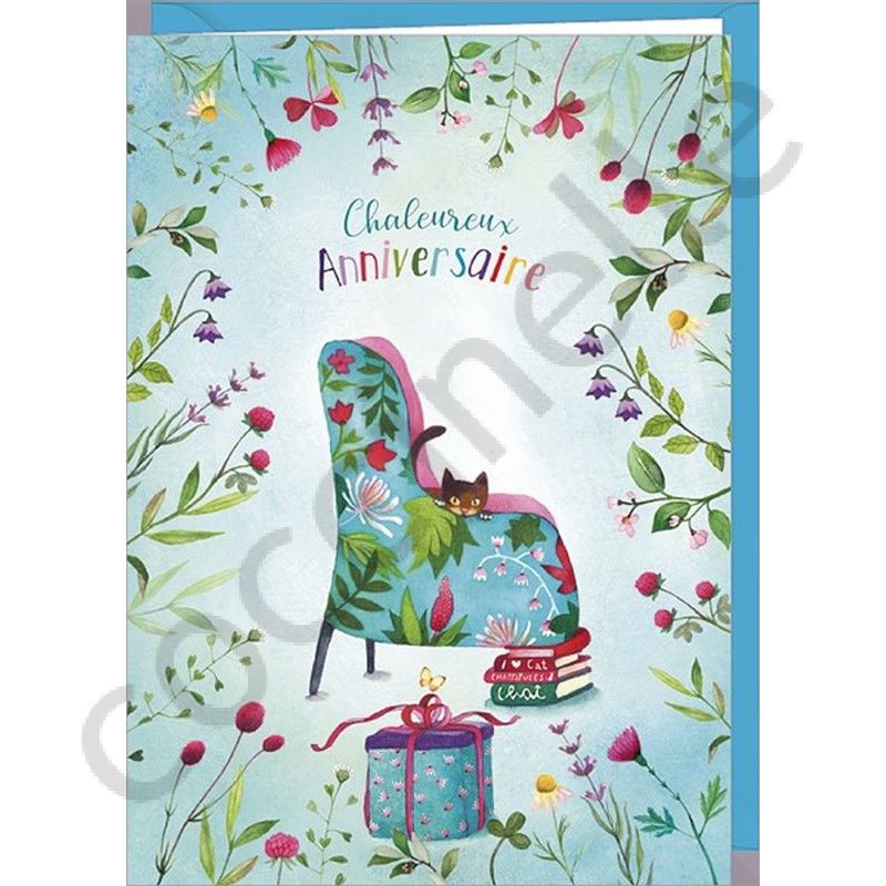 Carte double Mila Le Fauteuil