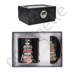 KIUB Encyclopédia Coffret Mug et sous tasse LIVRES