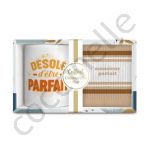 SUD TRADING Mug et Coffret Coffret Mug Chaussettes MONSIEUR PARFAIT