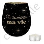 SUD TRADING Photophore TU ILLUMINES MA VIE