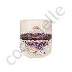 KIUB Encyclopédia FLEURS DE FUJI Gobelet porcelaine
