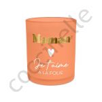 SUD TRADING Photophore BOUGIE MAMAN JE T'AIME