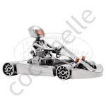 FIGURINES Métal et Boulons Mécanique Le karting Race (407)